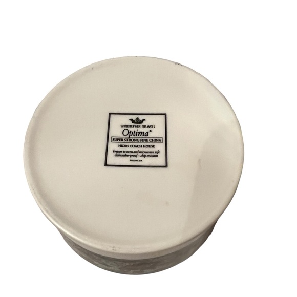 Christopher Stuart’s Optima Fine China Creamer & Sugar Set - Picture 8 of 9